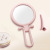 10 Times Magnification Small round Mirror 5 Times Makeup Mirror Princess Mirror Folding Portable Mirror Hand-Hold Mirror