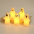Halloween Decoration Ghost Pendant Halloween Ghost LED Electronic Candle Halloween Party Props
