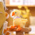Cute Cartoon Big White Geese Doll Small Pendant Plush Toy Duck Keychain Little Duck Bag Accessories Hanging Ornament