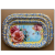Aa8882 Fruit Plate Printing Fruit Plate Snack and Melon Seeds Plate Dim Sum Plate Flower Disk Plate Color Wheel