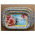 Aa8881 More than Pattern Package Golden Edge Fruit Plate Large, Medium and Small Rectangular Stained Paper Fruit Plate