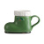 Creative Christmas Boots Subnet Red Shape Unique Strange Funny Cups Water Cup Ceramic Mug Niche