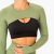 Spot Autumn and Winter New Long-Sleeved Sports Top Women's Sexy Cutout Tight Seamless Yoga Clothes Fake Two Pieces Workout Clothes