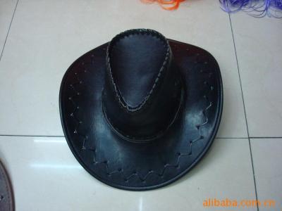 Cheap Supply Imitation Leather Cowboy Hat Cowboy Hat Thick Rush