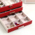 INS Style Large Capacity Jewelry Box Earring Jewelry Stud Earrings Storage Box Multi-Layer Compartment European Style Jewelry Box