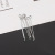 Hot Sale Stainless Steel Nine-Word Pin T-Shaped Needle Bead Pin Flat Head Earrings DIY Handmade Bead String Jewelry Materials Accessories