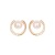 Silicone Painless Ear Clip without Pierced Women's High-Grade Earrings Pearl Light Luxury New Earrings Ear Studs French Ear Clip