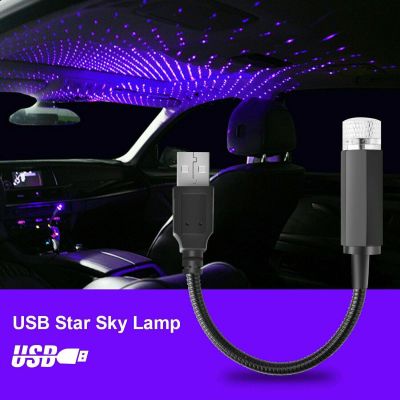 Car Star Light Car Interior Armrest Box Starry Sky Top Light Ambience Light Car Starry Sky Projection Lamp Star Light