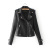 New Style Tassel Women's Leather Top Korean Style Commuter Rivet Women's Leather Jacket Slim Fit PU Leather Chengdu