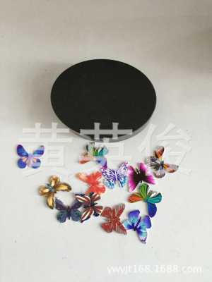 Home Decoration Office Ornaments Magnetic Magnetic Carving Refridgerator Magnets Colorized Butterfly