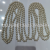 High-End Crystal Ornament Knotted Card 8 Imitation Pearl DIY Necklace Sweater Chain Accessories TikTok Live Streaming on Kwai Recommended