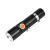 Cross-Border New Arrival Led Mini Power Torch USB Charging Outdoor Lighting Telescopic Zoom Small Flashlight