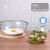 Tempered Glass Dough Basin Microwave Oven Special Heat-Resistant High Temperature Large Transparent Gift Glass Basin Salad Bowl