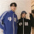 2019 Spring New Couple Chinese Cardigan Sweater Male and Female Students Sports Uniform arge Size Business Attire Coat Fashion