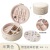 2022 Cross-Border New Arrival Mini Jewelry Box Jewelry Rings Ear Studs Travel Portable Jewelry Storage Box Small Jewelry Box