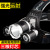 High-Power 3t6 Strong Light Long-Range Charging Three-Head Lamp Outdoor Fishing Lamp Fashion LED Head Wear Flashlight