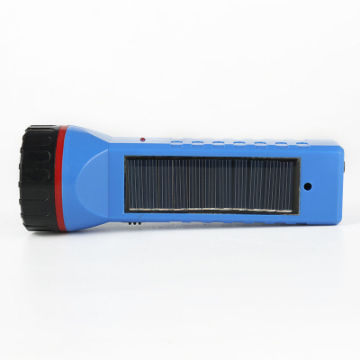 New Solar Rechargeable Torch Rechargeable Household Emergency Lighting Flashlight Portable Searchlight