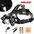 Outdoor Strong Light Rechargeable LED Headlamp High Power Outdoor Lighting Night Night Fish Luring Lamp T6 Major Headlamp Five Headlamp