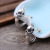 S925 Silver Accessories Vintage Thai Silver Skull Hook 2018 New Earrings Men's Earrings One Piece Dropshipping