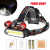 Cross-Border LED Headlight C0B Outdoor Night Fishing Lighting Major Headlamp USB Charging Head-Mounted Waterproof Convenient Torch