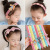 Children's Bow Velcro Headband Internet Popular Summer Hair Patch Bang Sticker Face Wash Hair Fixer Non-Slip Hair Stick Female
