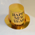 Happy New Year Happy Happy New Year Paper Party Topper Font without Gold Powder New Year Photo Topper