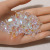 Aurora Mini Small Sized Diamond Nail Ornament Internet Celebrity Wen Jing Same Style Spirit Hot Fairy Manicure Jewelry Flat-Bottomed Fancy Shape Rhinestone