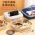 316 Stainless Steel Insulation Lunch Box Lunch Box Compartment Set Office Worker Japanese Lunch Box Student Microwaveable Dinner Plate L