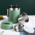Portable Stainless Steel Lunch Box Warm Soup Pot Office Worker Portable Home Vacuum Super Long Heat Preservation Bucket Small Logo