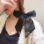 Korean Instagram Mesh 2022 Spring New Bowknot Hair Ring Big Brand Temperament Headband Ribbon Boutique Head Accessories