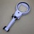 New 3b-1g Folding Handheld Desktop 18 LED Lights Magnifying Glass with Mother-Baby Magnifying Glass Gift Magnifying Glass for the Elderly