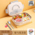 316 Stainless Steel Insulation Lunch Box Lunch Box Compartment Set Office Worker Japanese Lunch Box Student Microwaveable Dinner Plate L