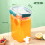 Beverage Barrel Household High Temperature Resistant Drop-Resistant Summer Fruit Teapot Water Pitcher Large Capacity Refrigerator Cold Water Bottle with Faucet