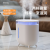 Large Capacity Colorful Humidifier Home Office Wireless Mute Night Light Double Spout Humidifier Wholesale