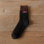 SocksMen's Thick Socks Autumn and Winter Middle Tube Cotton Socks plus Velvet Warm Terry Socks Ins Tide Color Matching 