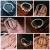 Hetian Jade Bracelet Wholesale 8mm Qingshui Hetian Jade Original Design Women's Pendant Bracelet Bracelet Ornament Collection