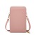 New Embroidered Mobile Phone Bag Shoulder Crossbody Women's Coin Purse Retro Rhombus Card Holder Card Case Pu