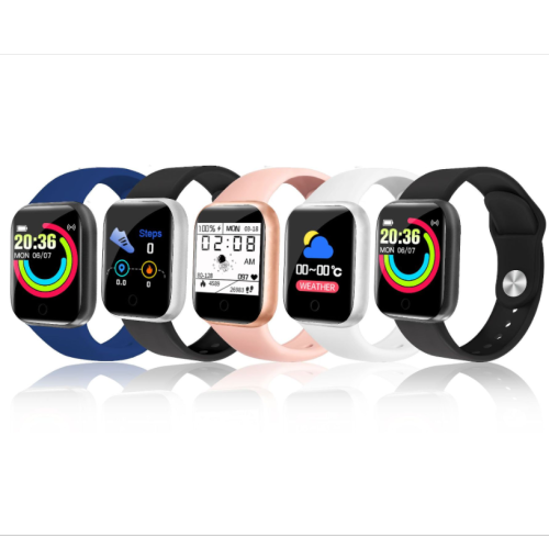 Y68 Smart Bracelet Color Screen Heart Rate Bluetooth Pedometer Sports Bracelet Cross-Border New Arrival Smart Bracelet