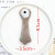 New Cartoon Antlers Horn Ear Eyes DIY Brooch Headdress Accessories Hair Accessories Clothes Scarf Accessories