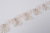 Milk Fiber Lace Single Flower Handmade Mesh Bottom Beaded Beads Bow Hair Accessories Clothing Ornaments Accessories