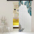New Blue Color Leaves Glue-Free Electrostatic Matte Glass Paster Bathroom Bathroom Decorative Sticker SR-J037 Customizable
