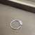 Online Red Hot Inlaid Zircon S925 Silver Ring 2022 New-Style Ring String Ring Women's Ring Korean Style Ring Factory Wholesale