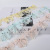 Milk Fiber Lace Single Flower Handmade Mesh Bottom Beaded Beads Bow Hair Accessories Clothing Ornaments Accessories