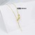 Needle-Type Multi-Functional Silver-Plated Beaded Chain DIY Box Universal Chain Baita O-Shaped Chain Women's Pearl Threading Necklace Accessories