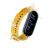 M6 Smart Bracelet Sport Step Counting Heart Rate Caller Information Reminder Electronic Bracelet Sleep (USB Charging)