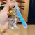 3D Stereo Acrylic Colorful Dinosaur Keychain Cars and Bags Children Key Chain Crystal Dinosaur Gift Wholesale