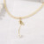 Overnight Rich Single Pearl Necklace French Style Retro Affordable Luxury Niche Design Necklace Elegant Socialite Clavicle Chain