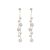 B299 Japanese and Korean New 925 Silver Needle Earrings 2022 Long Tassel Earrings Simple Elegant Fashion Earrings Earrings