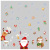 Glass Paster Snowman Electrostatic Sticker Christmas Decorations New Cross-Border Christmas Stickers Santa Claus Elk Custom