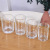 Qianli Straight Tube Glass Water Cup Thickened Base Straight Transparent Glass Cup Tea Cup Bubble Water Cup Multi-Specification